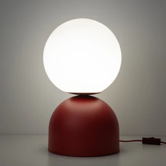 Bordslampa Max <strong>Yellowstone</strong>  Röd Matt