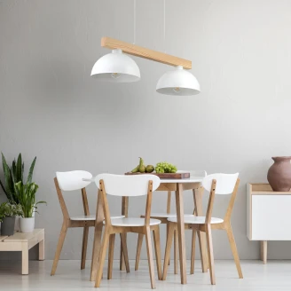 Hängande Lampa Duo <strong>Visby Light</strong>  Vit Matt