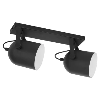 Taklampa Duo <strong>Liam</strong>  Svart Matt