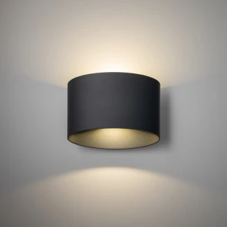 Vägglampa <strong>Vion</strong>  Grå Matt