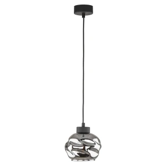 Hängande Lampa <strong>Axiom</strong>  Grafit Blank Ø 15 cm