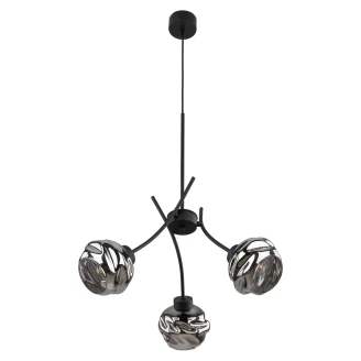 Hängande Lampa Trio <strong>Axiom</strong>  Grafit Blank