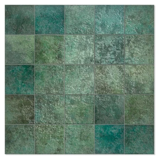 Dune Gulvflis <strong>Tahiti</strong>  Emarald Blank 15x15 cm