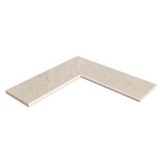 Poolkant Hörnset Klinker <strong>Empyrio</strong>  Beige Matt 20x60 cm Tjocklek 20 mm