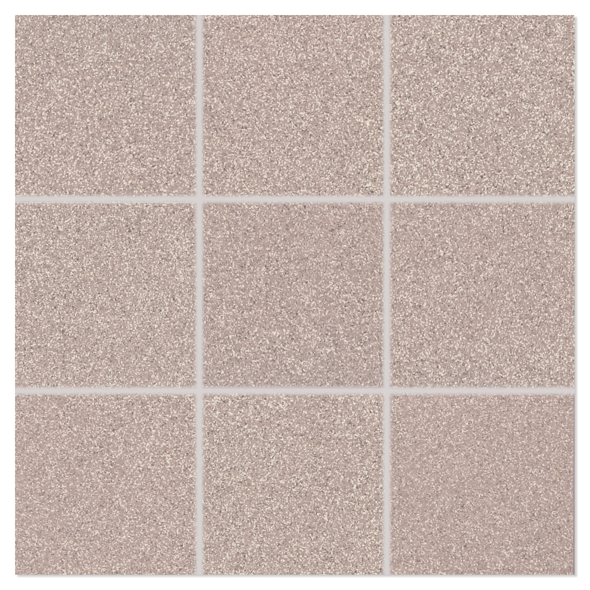 Mosaikk Gulvflis Granitt Gråbeige Matt 30x30 (10x10) cm
