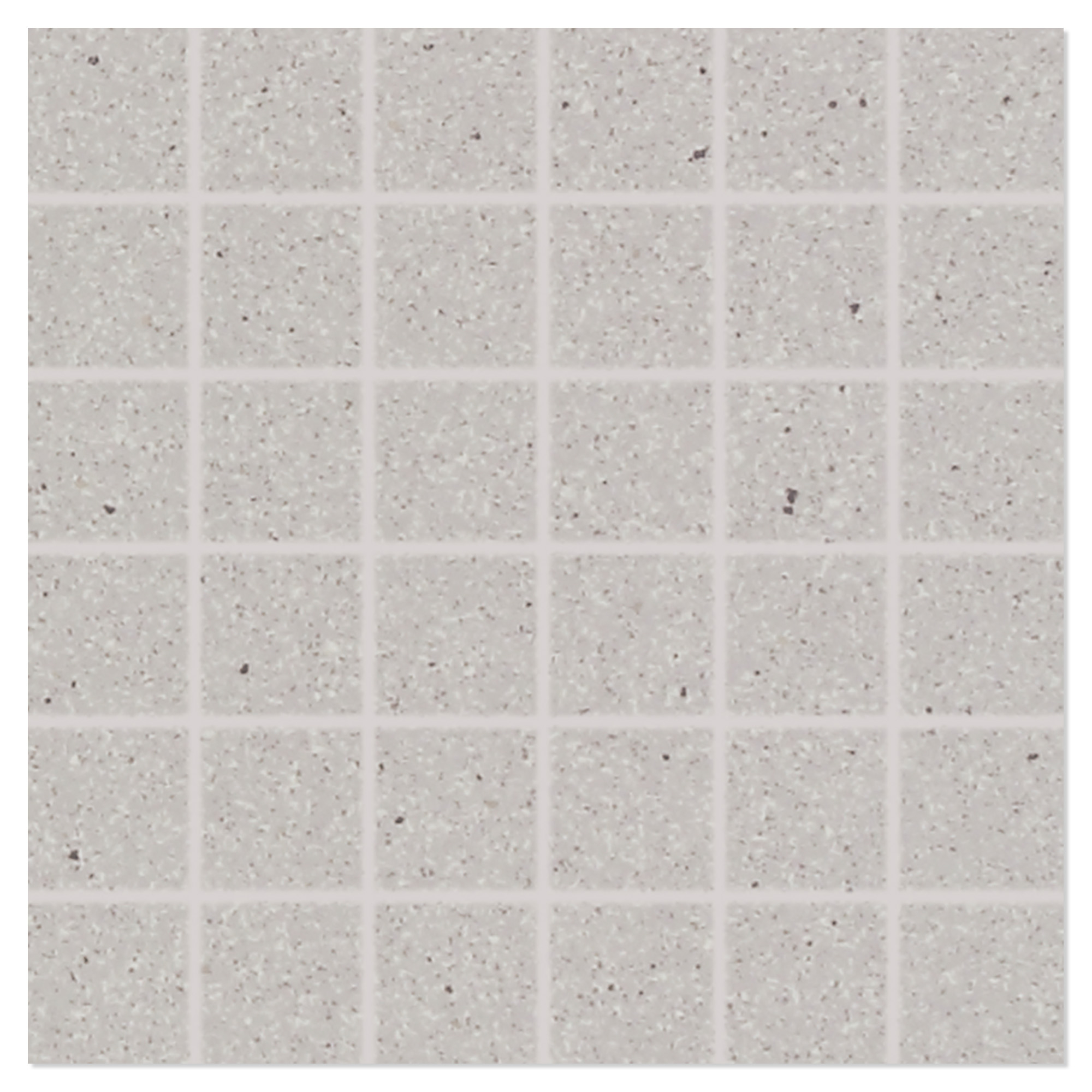 Mosaikk Gulvflis Granitt Lys Grå Matt 30x30 (5x5) cm