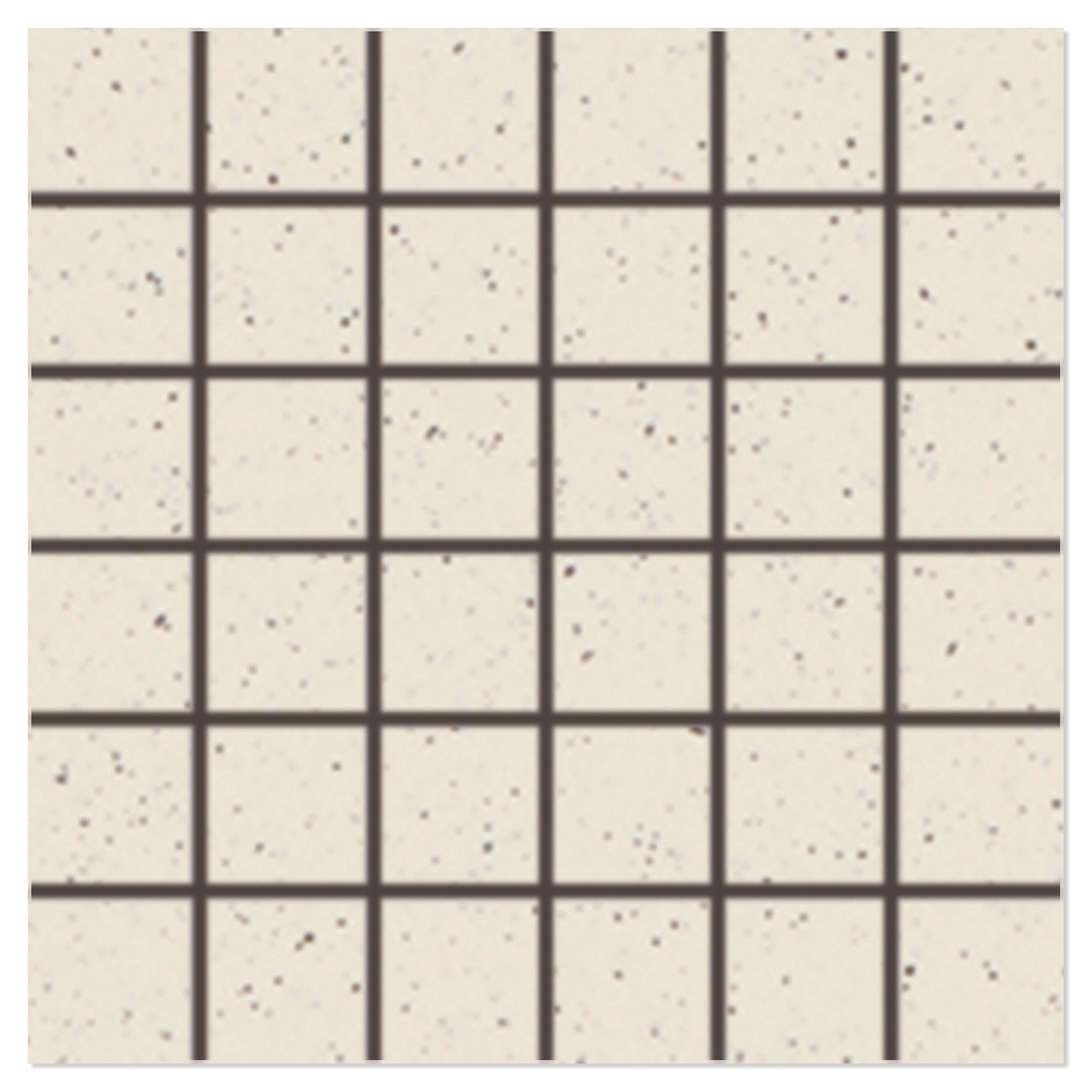 Mosaikk Gulvflis Granitt Beige Matt 30x30 (5x5) cm