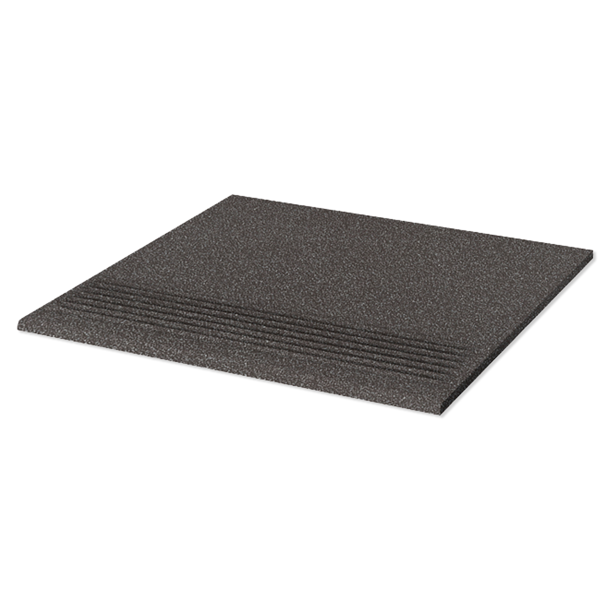 Trappeflis Granitt Svart Matt 30x30 cm
