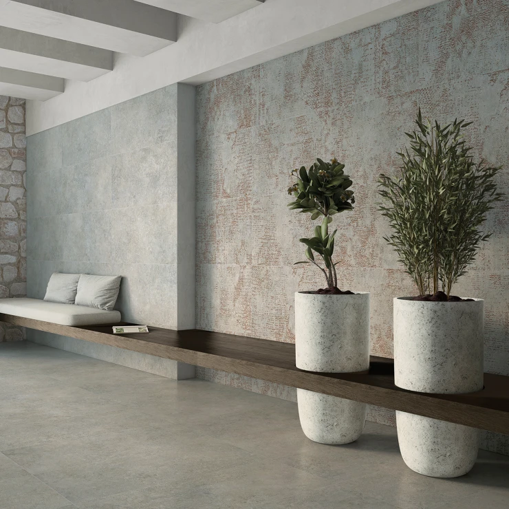 Gulvflis Atrium Grå Matt 60x120 cm