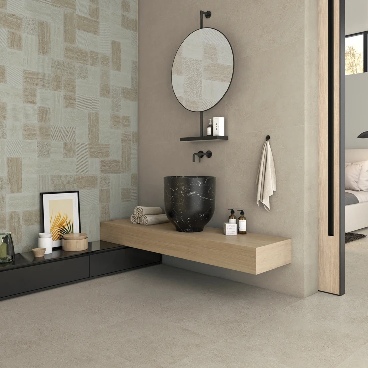 Gulvflis Havn Beige Matt 60x120 cm