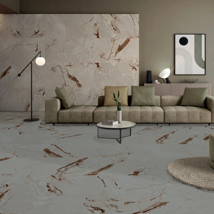Klinker Skymning Beige Matt 60x120 cm