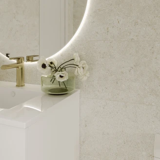 Klinker <strong>Kalksten Sand</strong>  Ivory Matt 30x61 cm