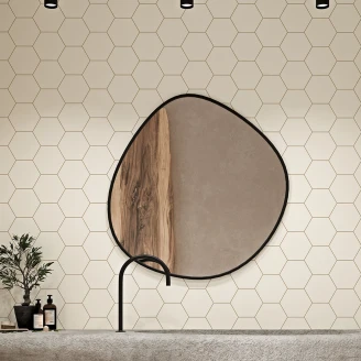 Hexagon Klinker <strong>Sekel</strong>  Beige Matt 15x17 cm