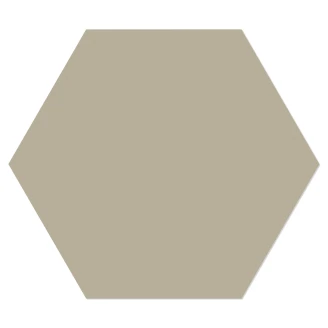 Hexagon Klinker <strong>Sekel</strong>  Mörkbeige Matt 15x17 cm