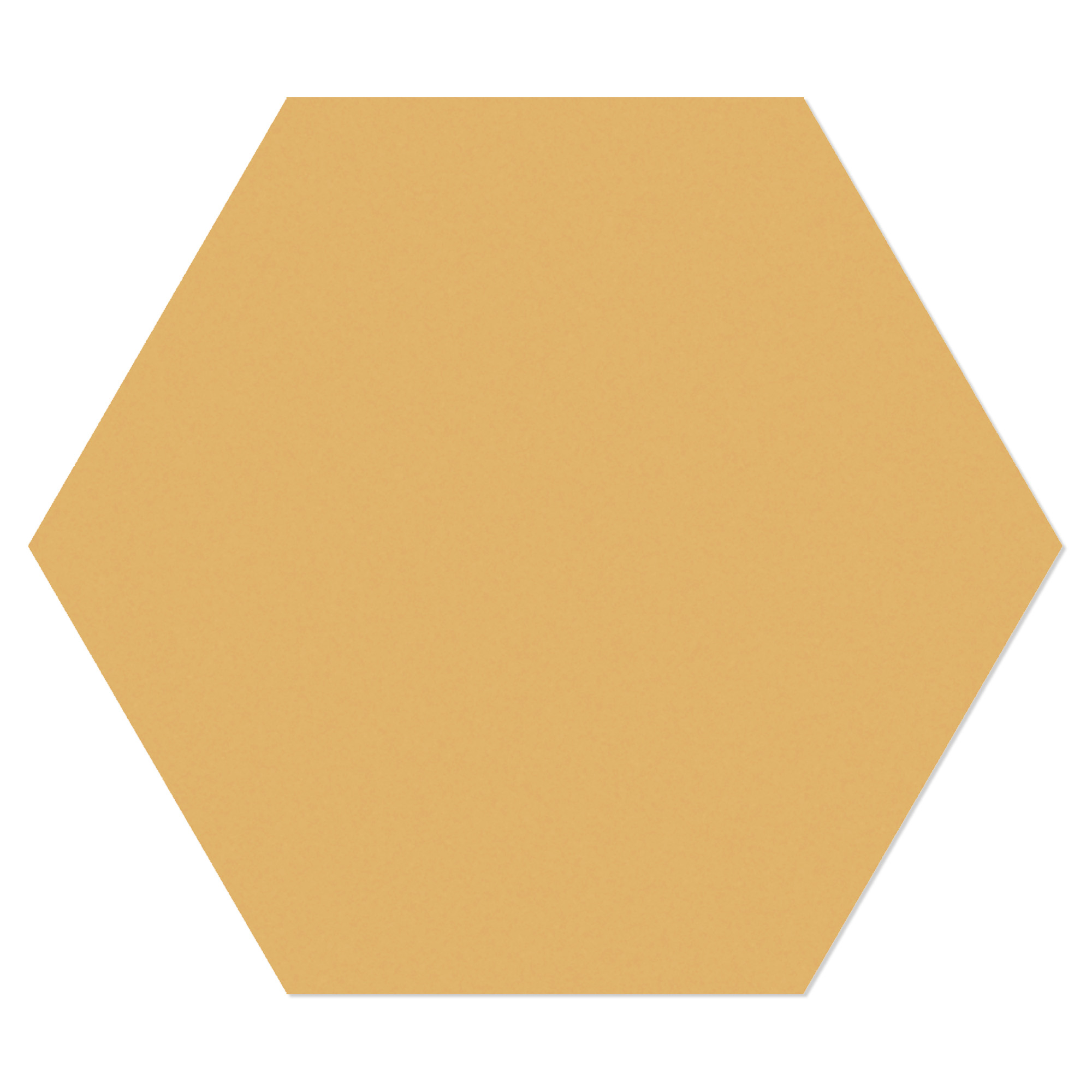 Hexagon Klinker Sekel Orange Matt 23x27 cm