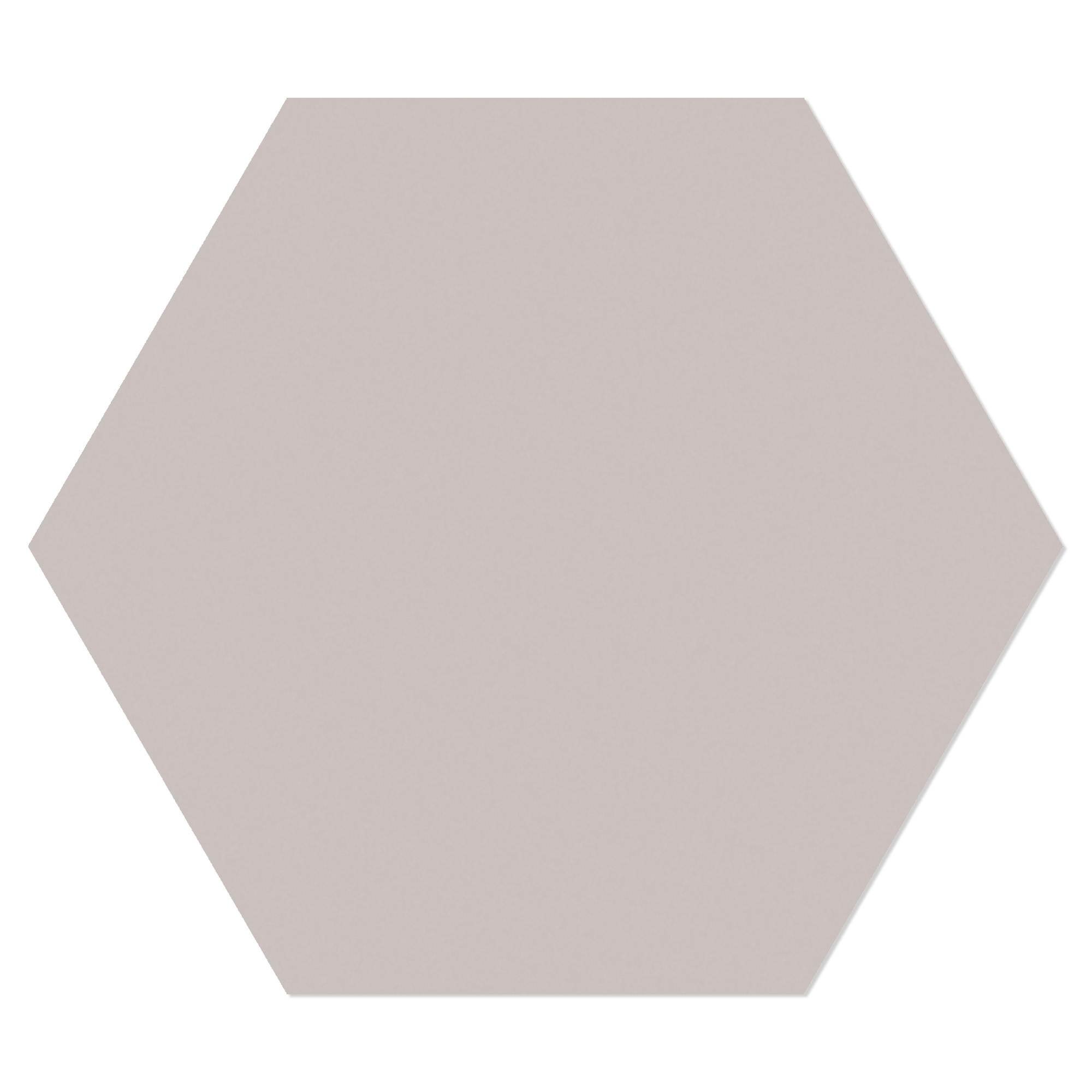 Hexagon Klinker Sekel Gråbeige Matt 23x27 cm