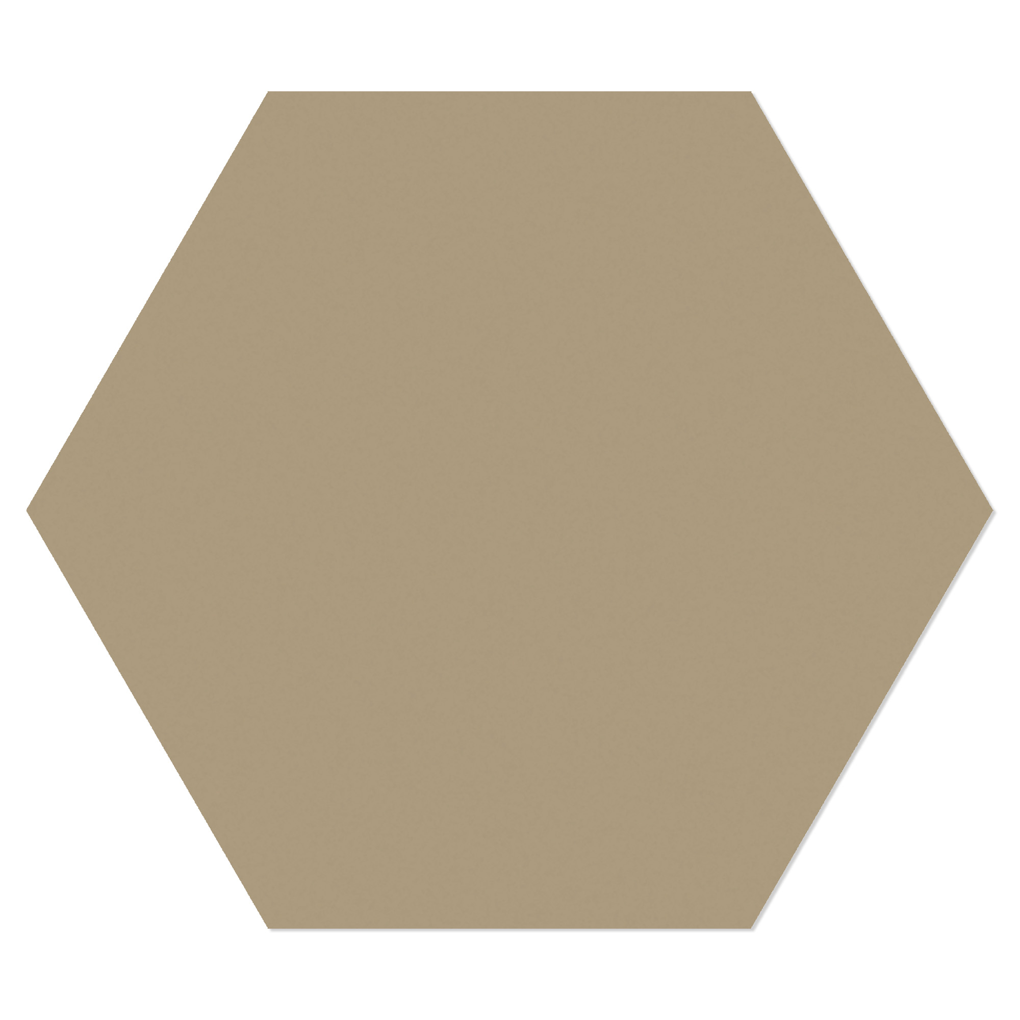 Hexagon Klinker Sekel Brun Matt 23x27 cm