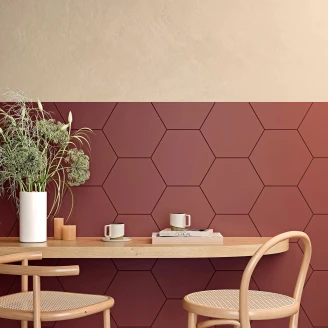 Hexagon Klinker <strong>Sekel</strong>  Chicago Matt 23x27 cm