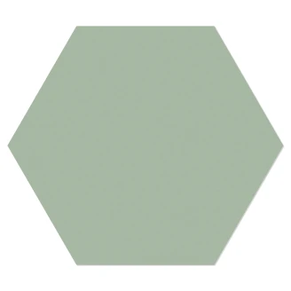 Hexagon Klinker <strong>Sekel</strong>  Grön Matt 23x27 cm