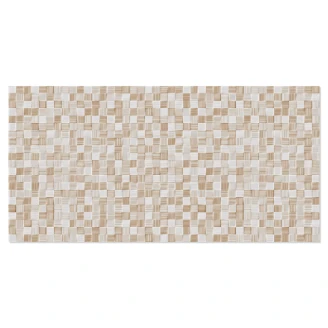 Veggflis <strong>Ljusvik</strong>  Beige Blank 25x50 cm