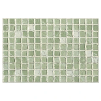 Veggflis <strong>Altiero</strong>  Ljusgrön Blank 20x30 cm
