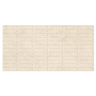 Sant’Agostino Klinker <strong>Duo</strong>  Deco Desert 01 Matt-Struktur 3D 60x120 cm