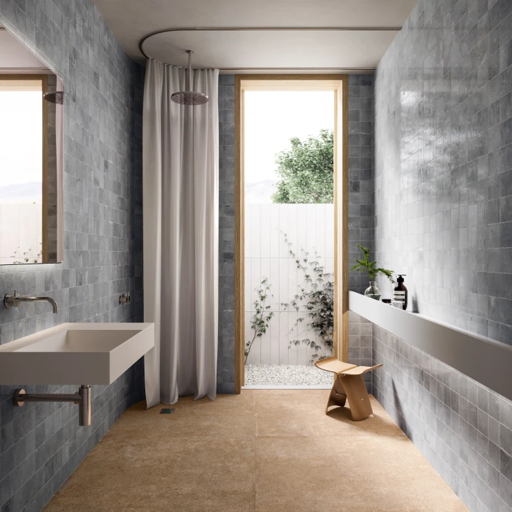 Sant’Agostino Gulvflis Duo Caramel Matt-Struktur 3D 90x90 cm