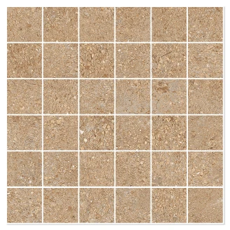 Sant’Agostino Mosaik Klinker <strong>Duo</strong>  Caramel Matt-Struktur 3D 30x30 (5x5) cm