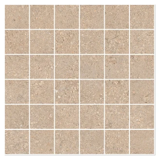 Sant’Agostino Mosaik Klinker <strong>Duo</strong>  Sand Matt-Struktur 3D 30x30 (5x5) cm