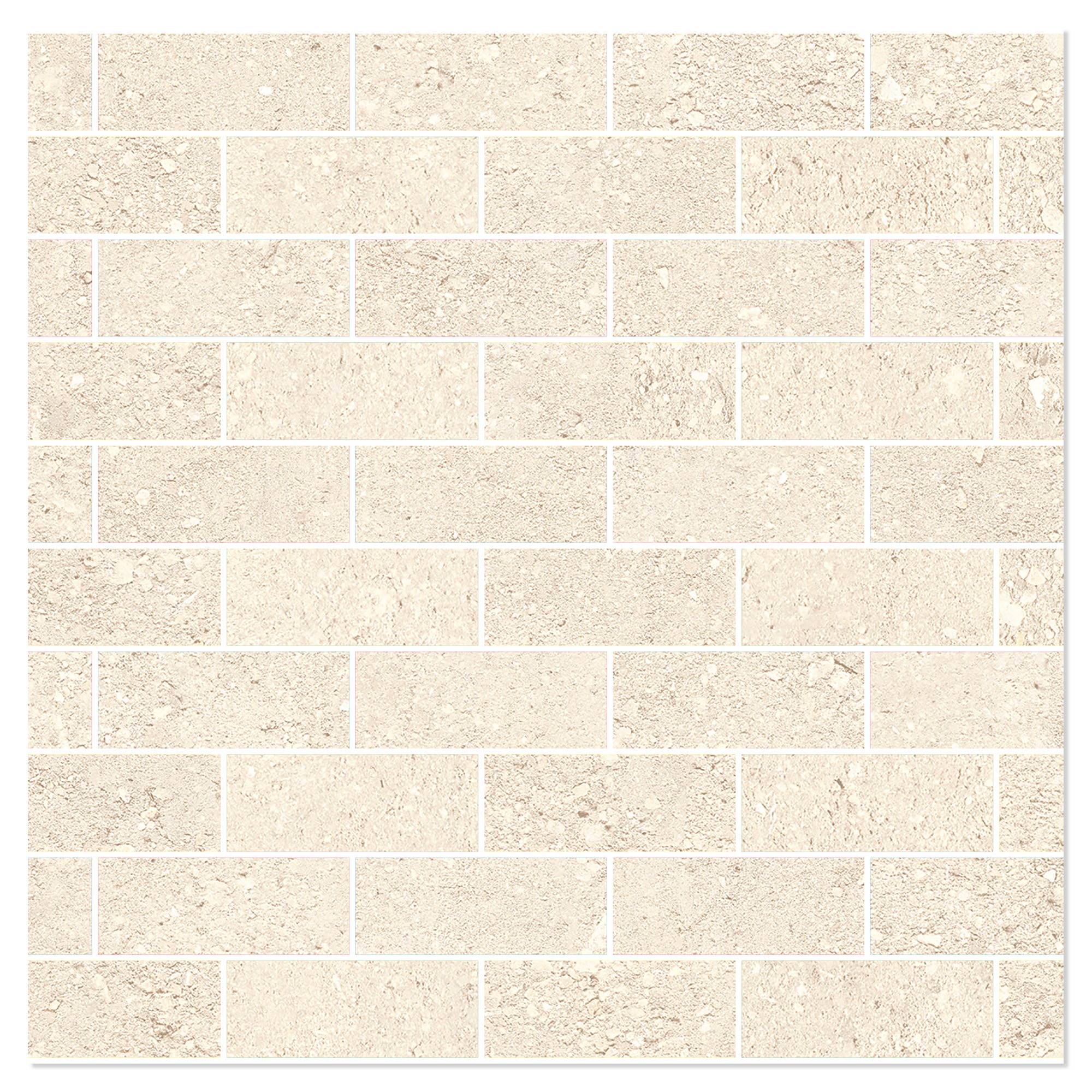 Sant’Agostino Mosaikk Gulvflis Duo Desert Matt-Struktur 3D 30x30 cm