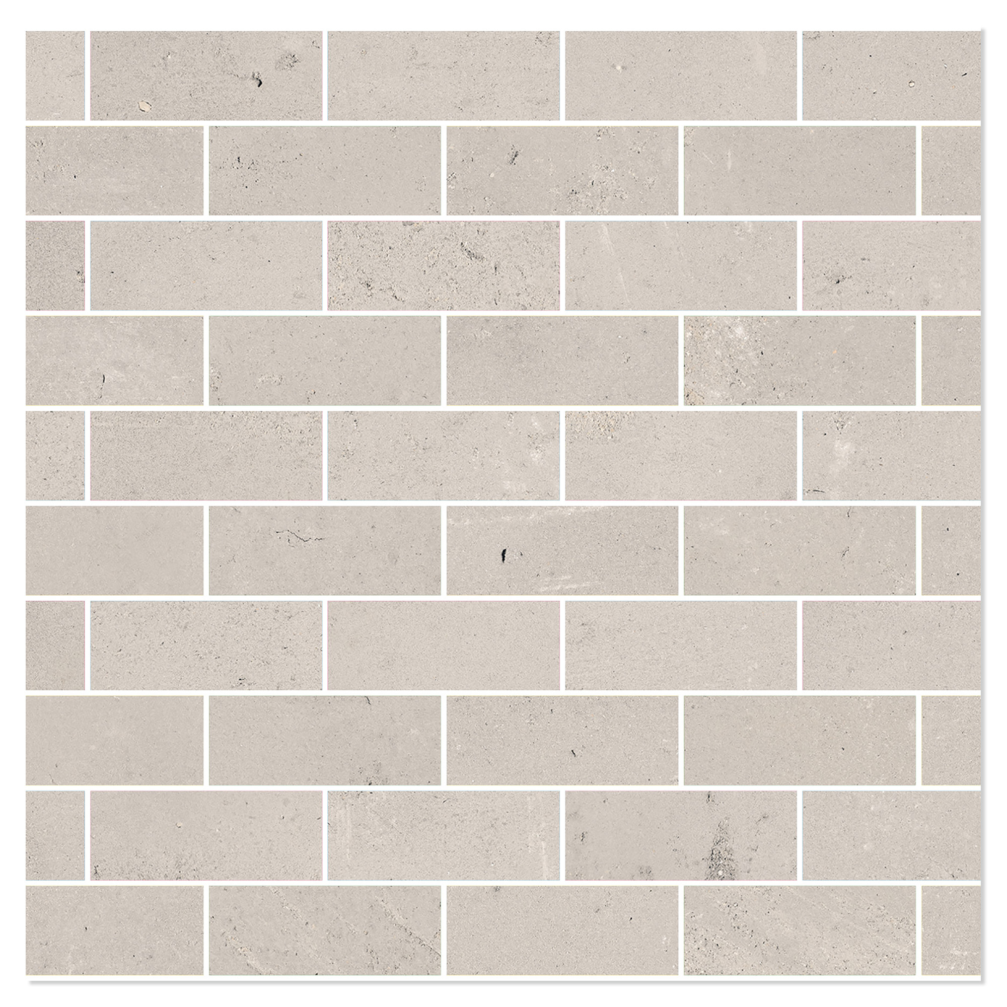 Sant’Agostino Mosaikk Gulvflis Duo Cement Matt-Struktur 3D 30x30 cm