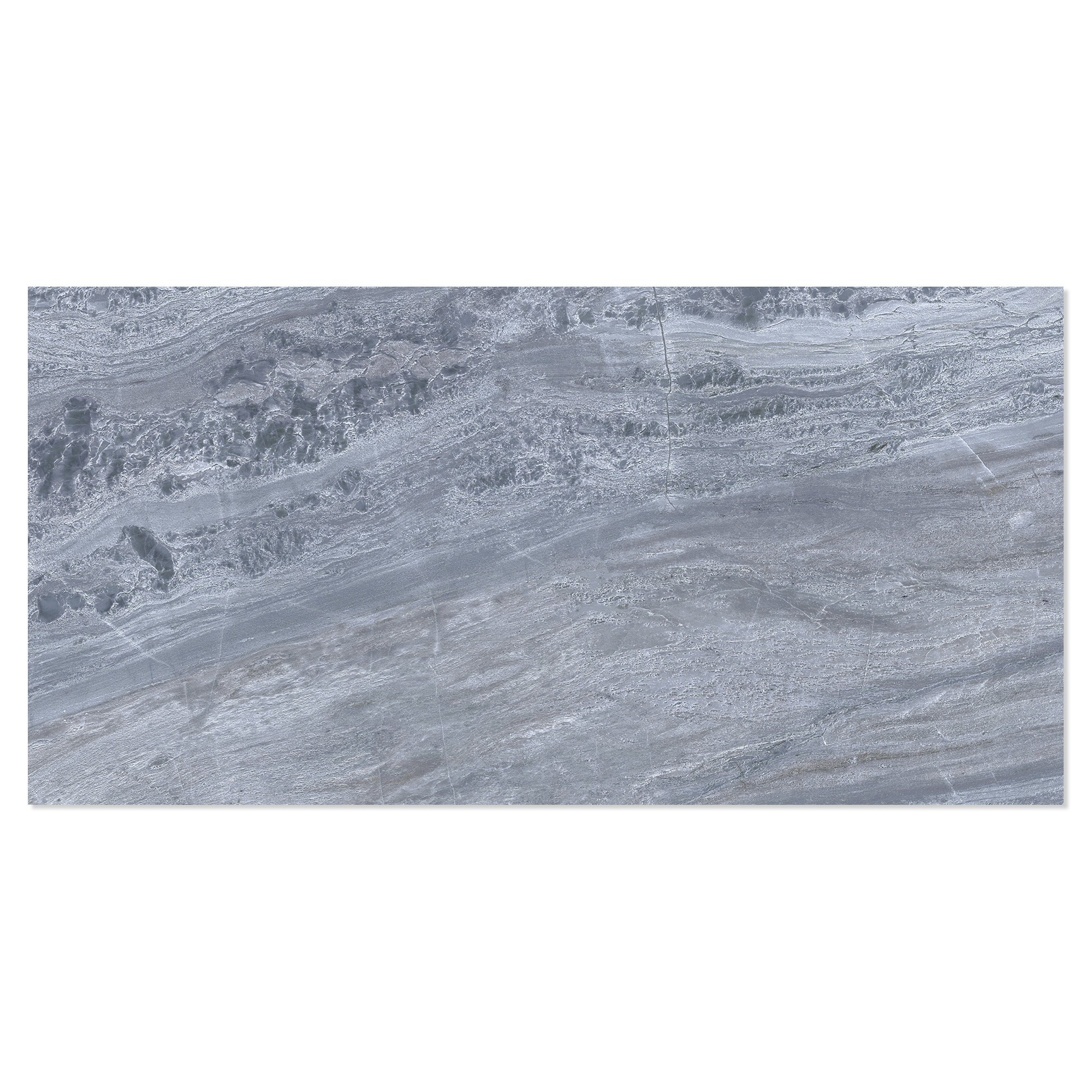 Sant’Agostino Marmor Gulvflis Paradiso Navy Polert 30x60 cm