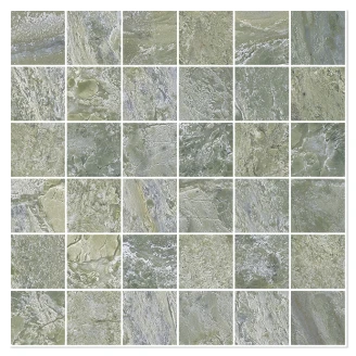 Sant’Agostino Marmor Mosaik Klinker <strong>Paradiso</strong>  Green Matt 30x30 (5x5) cm
