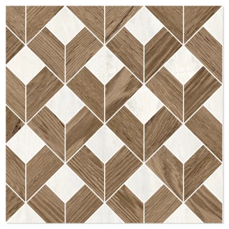 Sant’Agostino Mosaik Klinker <strong>Paradiso</strong>  Ice Polerad 29x29 cm