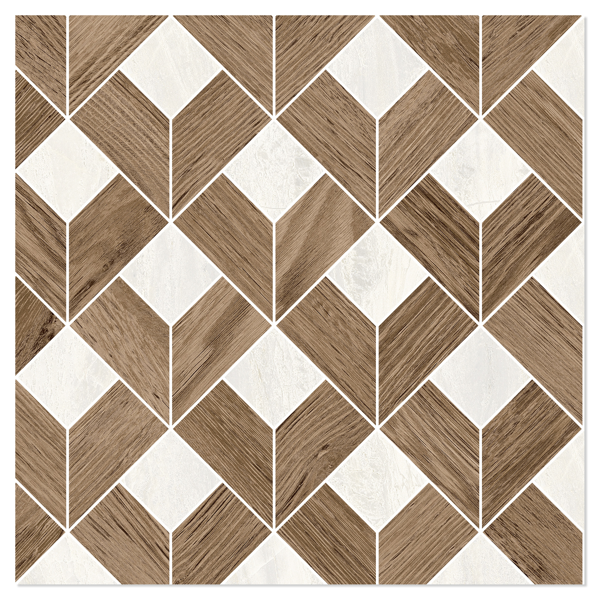 Sant’Agostino Mosaikk Gulvflis Paradiso Ice Polert 29x29 cm