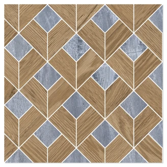 Sant’Agostino Mosaik Klinker <strong>Paradiso</strong>  Navy Polerad 29x29 cm