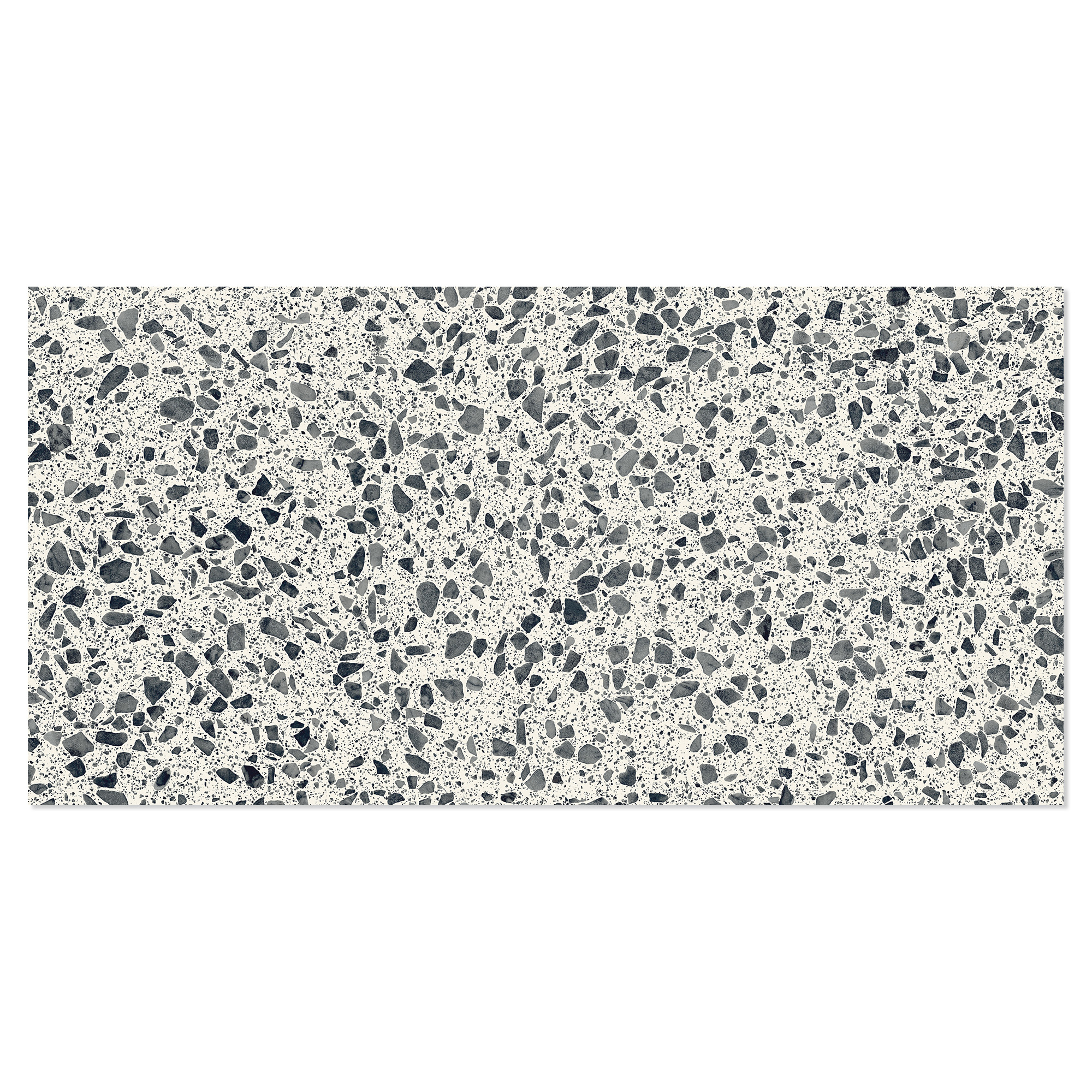 Sant’Agostino Gulvflis Iro Next Black Matt-Struktur 3D 60x120 cm