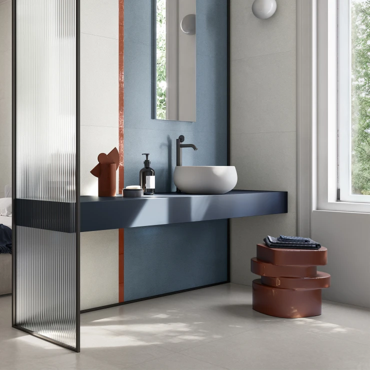 Sant’Agostino Gulvflis Iro Square Pearl Matt 90x90 cm