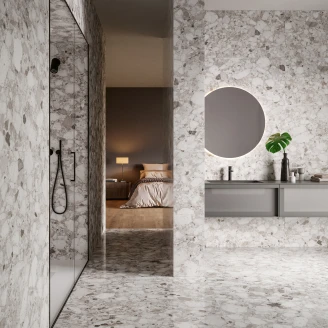 Sant’Agostino Klinker <strong>Venistone</strong>  Grey Polerad 120x120 cm
