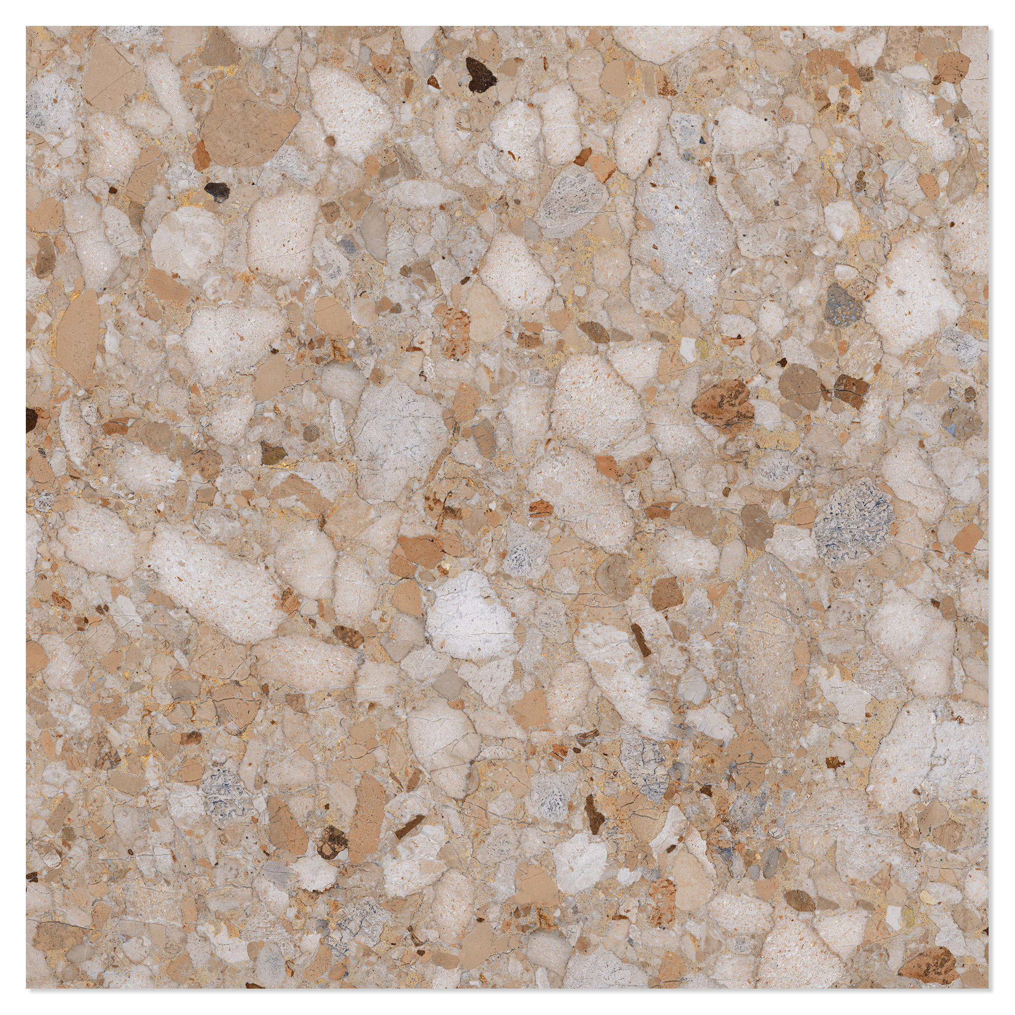 Sant’Agostino Gulvflis Venistone Gold Matt 120x120 cm