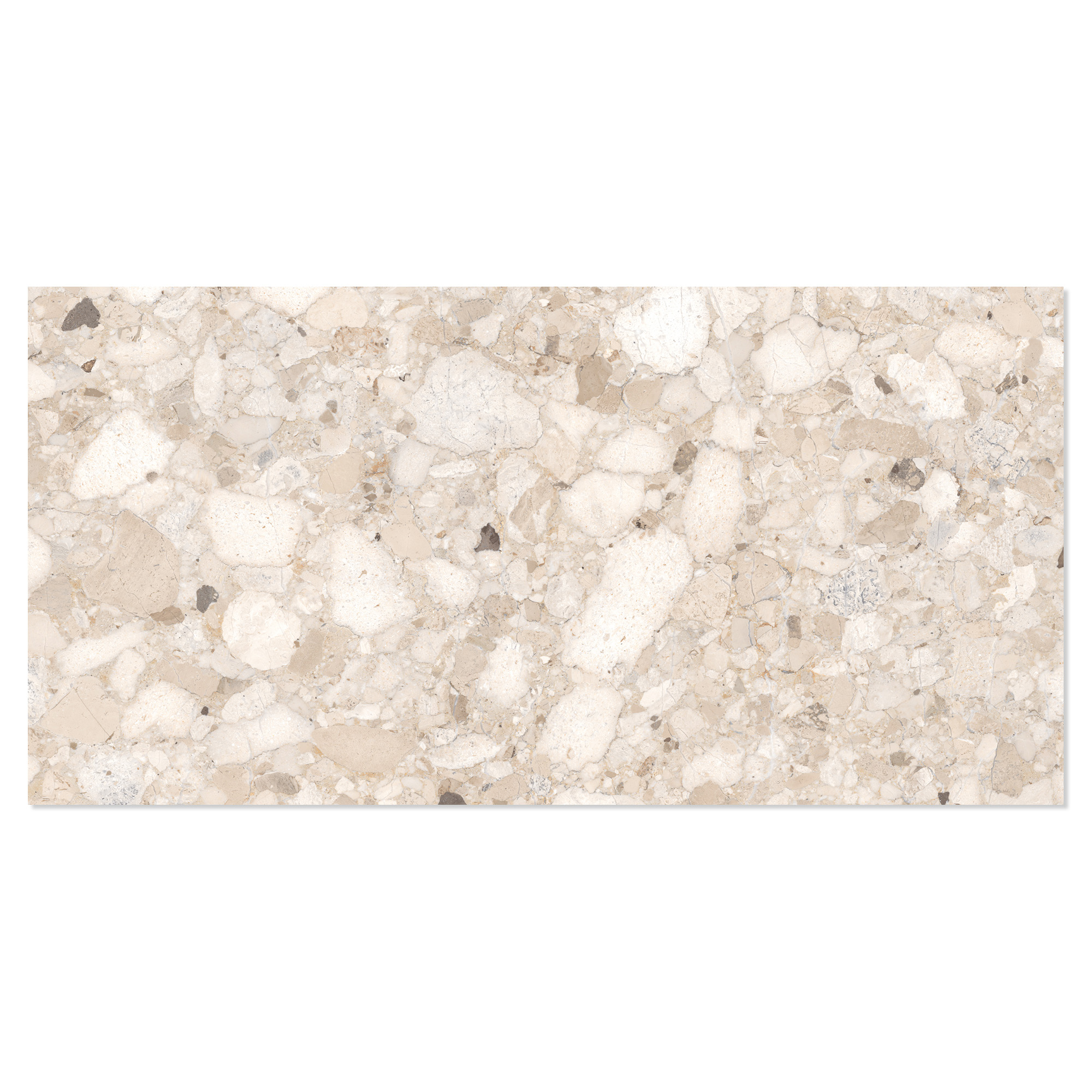 Sant’Agostino Utendørsflis Venistone Beige Matt 60x120 cm Tykkelse 20 mm