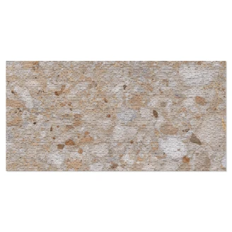 Sant’Agostino Klinker <strong>Venistone</strong>  Gold Matt-Relief 60x120 cm