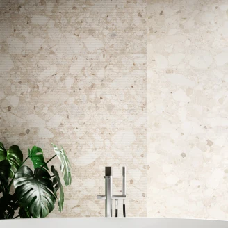Sant’Agostino Klinker <strong>Venistone</strong>  Ivory Matt-Relief 60x120 cm