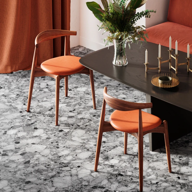 Sant’Agostino Gulvflis Venistone Dark Matt 90x90 cm