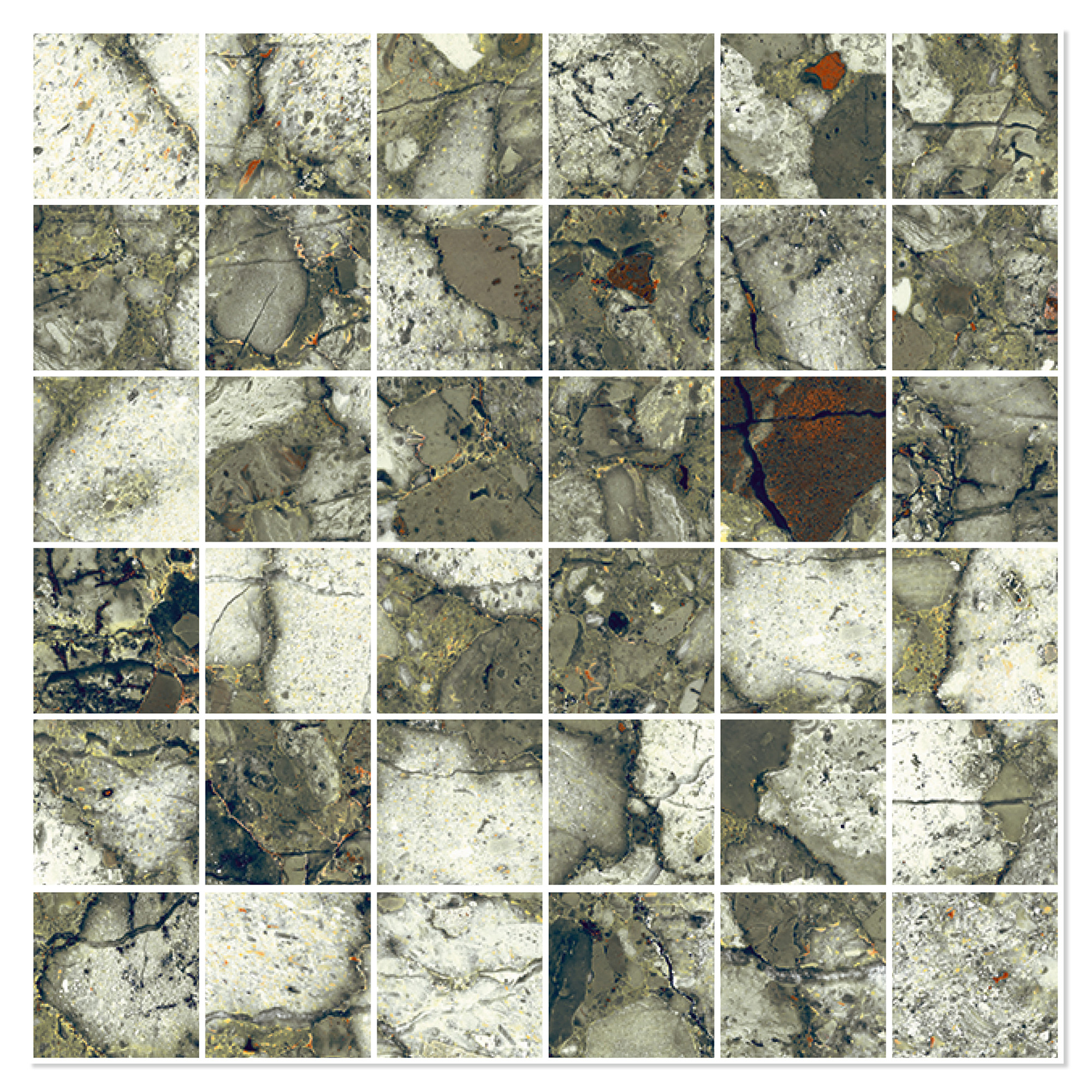 Sant’Agostino Mosaikk Gulvflis Venistone Emerald Polert 30x30 (5x5) cm