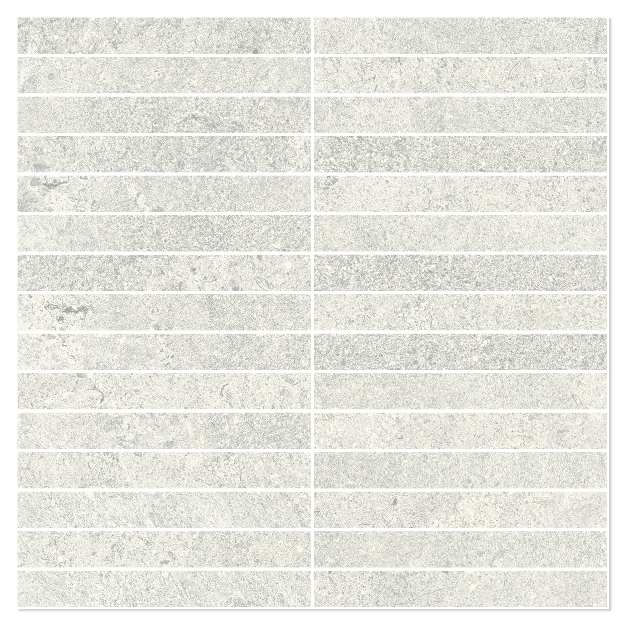 Sant’Agostino Mosaikk Gulvflis Bergstone Light Matt-Struktur 3D 30x30 cm