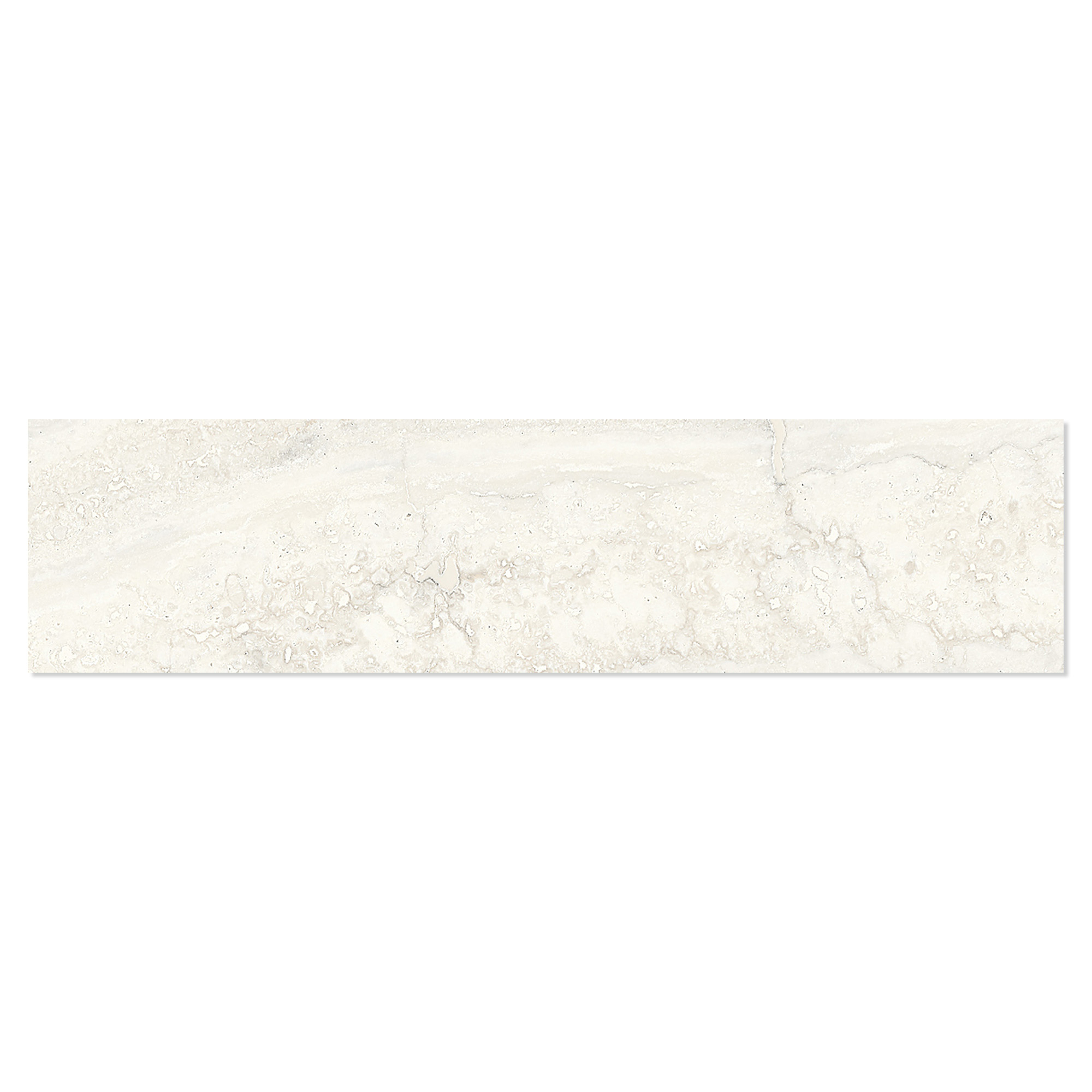 Sant’Agostino Gulvflis Invictus White Matt 7x30 cm