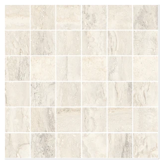 Sant’Agostino Mosaik Klinker <strong>Invictus</strong>  Ivory Matt 30x30 (5x5) cm