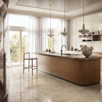 Sant’Agostino Klinker <strong>Invictus Cross</strong>  Beige Polerad 60x120 cm