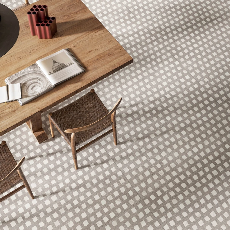 Sant’Agostino Gulvflis Gravel Gem Grey Matt-Struktur 3D 120x120 cm